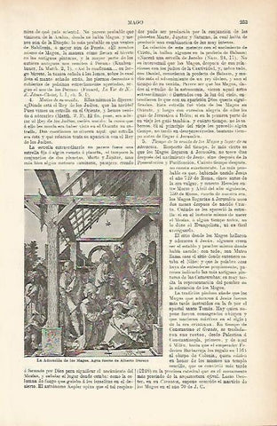 LAMINA ESPASA 3885: La Adoracion de los Magos por Durero