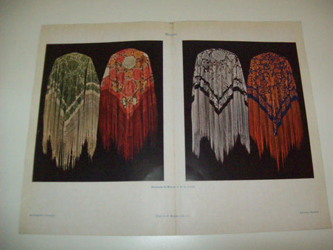 LAMINA ESPASA 3998: Mantones de manila