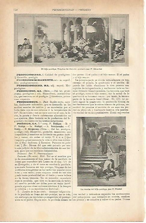 LAMINA ESPASA 3646: El hijo prodigo Girardeet