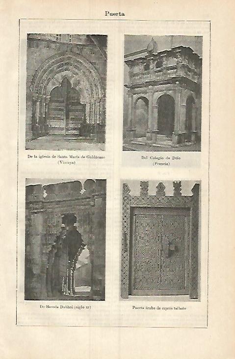 LAMINA ESPASA 3739: Ejemplos de puerta