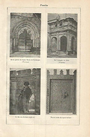 LAMINA ESPASA 3739: Ejemplos de puerta