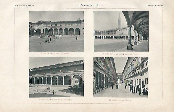 LAMINA ESPASA 3379: Imagenes de Florencia