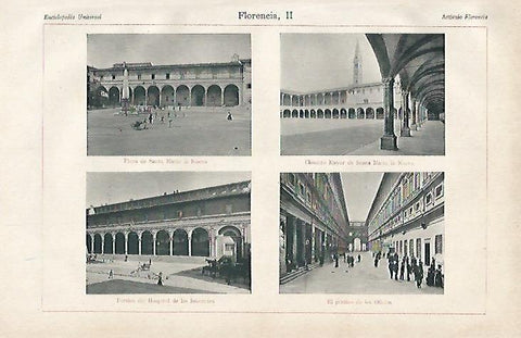 LAMINA ESPASA 3379: Imagenes de Florencia