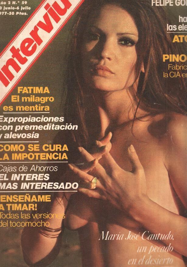 Revista INTERVIU, Numero 059: MARIA JOSE CANTUDO, un pecado en el desierto
