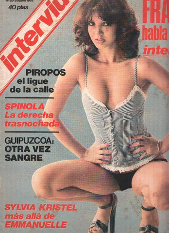 Revista INTERVIU, Numero 022: SYLVIA KRISTEL, mas alla de EMMANIELLE