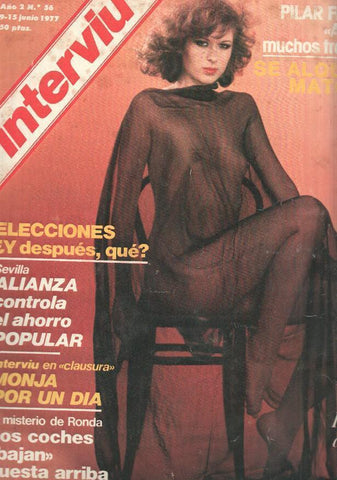 Revista INTERVIU, Numero 056: DIANA POLAKOV, criatura de este mundo