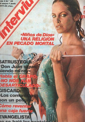 Revista INTERVIU, Numero 054: SYDNE ROME, como pez en el agua