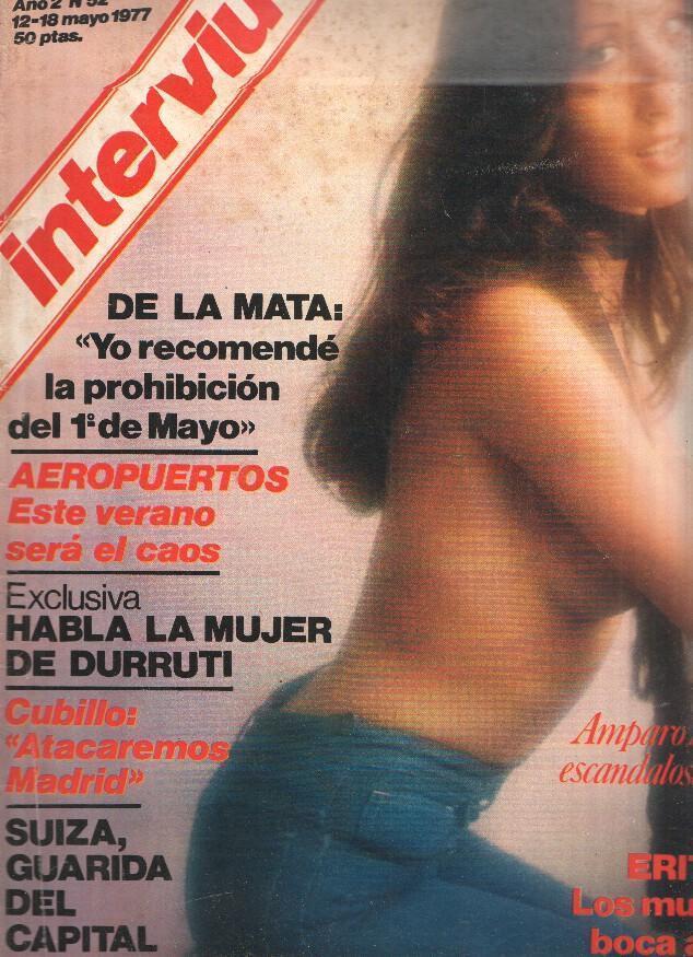 Revista INTERVIU, Numero 052: AMPARO MUÑOZ, escandalosamente guapa