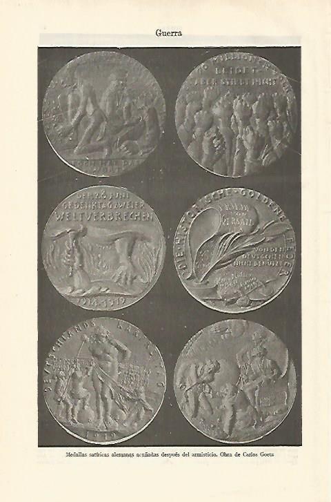 LAMINA ESPASA 21480: Medallas satiricas de Alemania