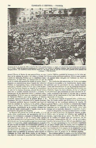 LAMINA ESPASA 21734: Manifestaciones en Argel en 1958