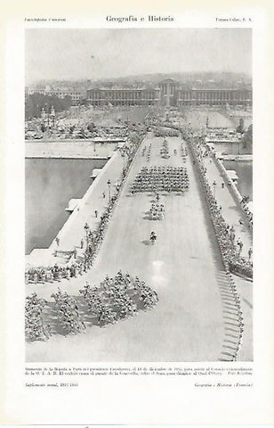 LAMINA ESPASA 21735: Llegada a Paris de Eisenhower el 14 de diciembre de 1957