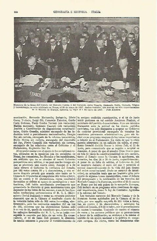 LAMINA ESPASA 21770: Firma del Tratado del Mercado Comun en 1957