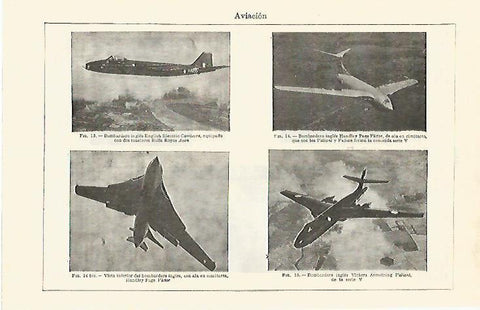 LAMINA ESPASA 21927: Bombarderos de Inglaterra