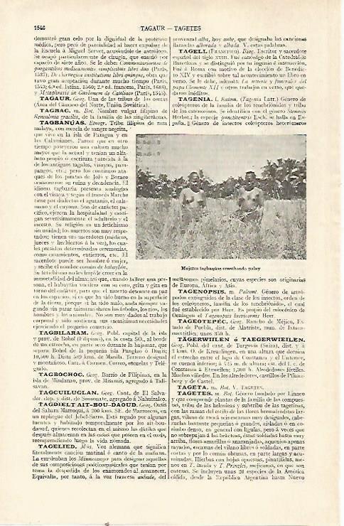 LAMINA ESPASA 22855: Mujeres tagnbanuas