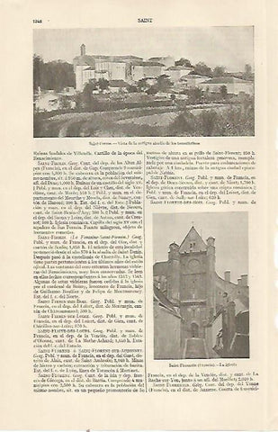 LAMINA ESPASA 22957: Abadia de Saint Ferme