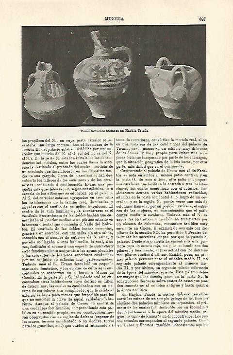 LAMINA ESPASA 24050: Vasos minoicos de Haghia Triada