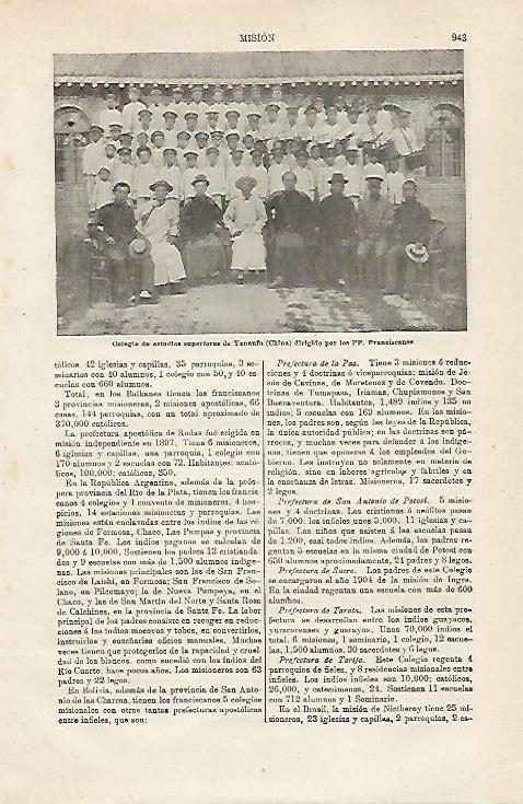 LAMINA ESPASA 24109: Colegio de estudios superiores de Yenanfu en China