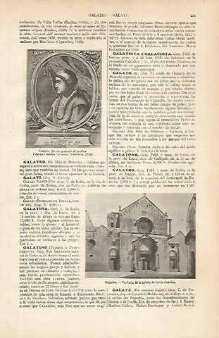 LAMINA ESPASA 24792: Retrato de Galateo