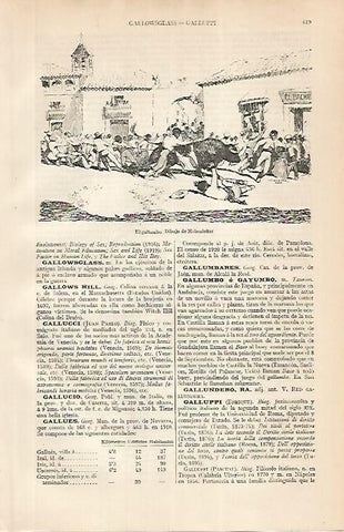 LAMINA ESPASA 24835: El gallumbo dibujo de Hohenleiter