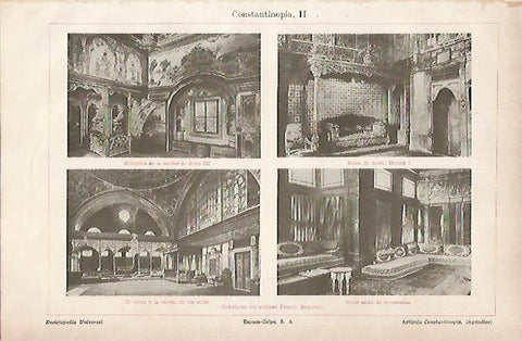LAMINA ESPASA 25016: Palacio Imperial en Estambul