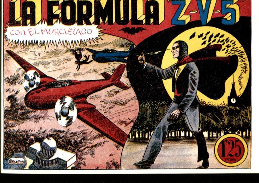 Facsimil: El murcielago numero 2: La formula Z-V-5