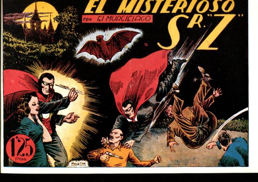Facsimil: El murcielago numero 3: El misterioso sr. Z