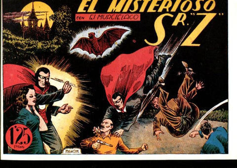 Facsimil: El murcielago numero 3: El misterioso sr. Z