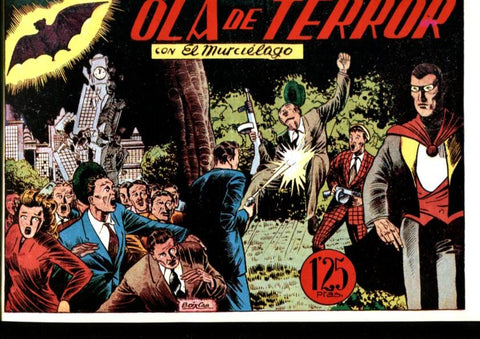 Facsimil: El murcielago numero 4: Ola de terror