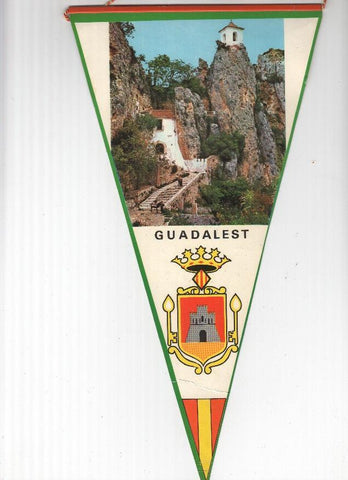 BANDERIN: GUADALEST, Alicante - Vista de la localidad 