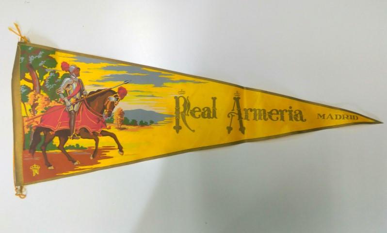 BANDERIN: MADRID - REAL ARMERIA (EXCLUSIVAS PATRIMONIO NACIONAL)