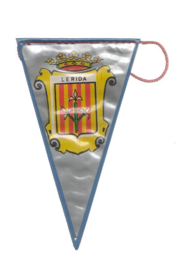 Banderin: Escudos de Provincias: LERIDA (12cm)