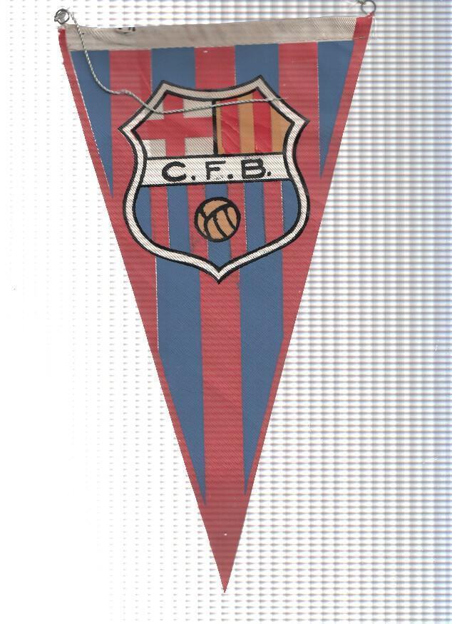 BANDERIN: FUTBOL CLUB BARCELONA - Obsequio de Caramelos KIKI Iberica