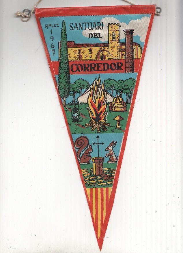 BANDERIN: MONTNEGRE - SANTUARIO DEL CORREDOR, Aplec 1967