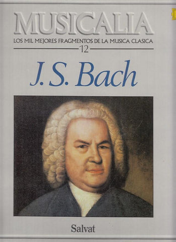 LP: Musicalia numero 12: J.S. Bach