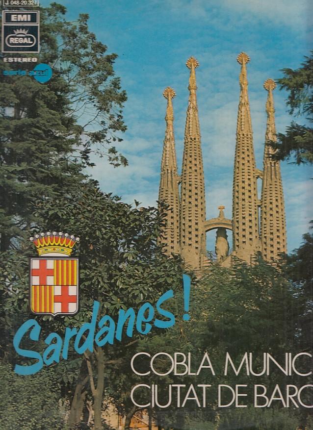LP - Sardanes, Cobla Municipal de la Ciutat de , serie azul