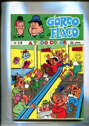 El Gordo y El Flaco, edicion de 75 pts numero 10: Los albañiles