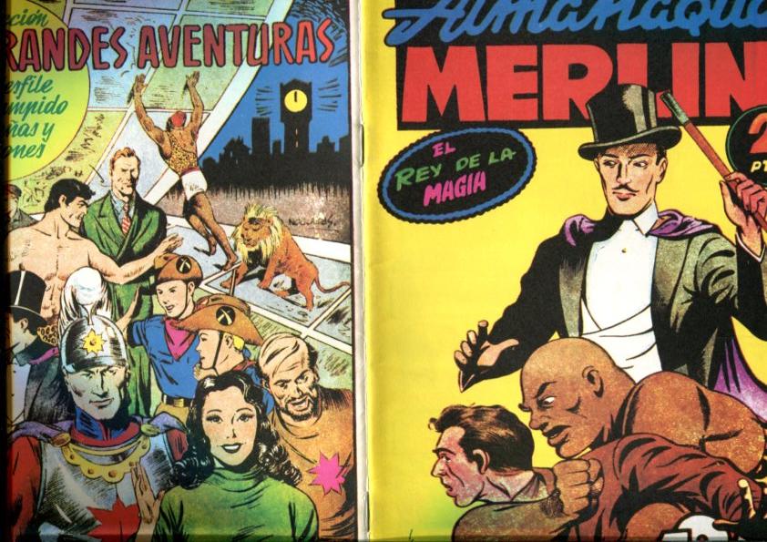 Facsimil: Mandrake almanaque 1945: La ciudad flotante