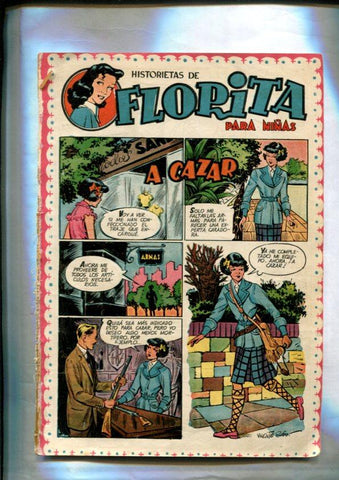 Florita numero 082: procede de tomo desencuadernado: a cazar
