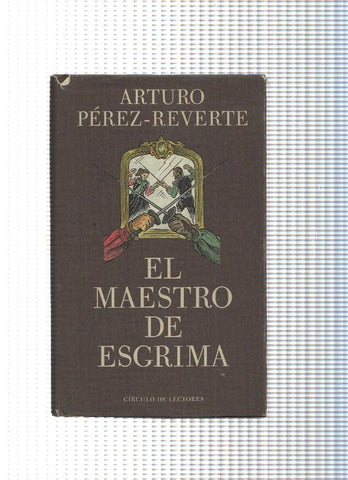 El maestro de esgrima (leve roto en sobrecubierta lado superior)