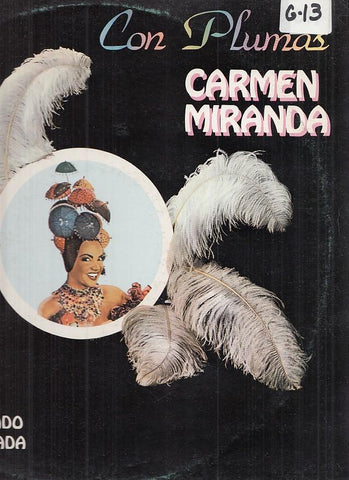 LP - Con Plumas - Carmen Miranda