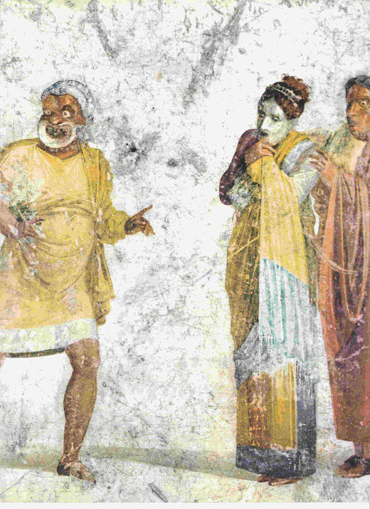 LAMINA 6586: Escena teatral comica