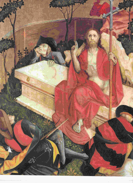 LAMINA 6616: Hans Multscher Resurreccion de Cristo