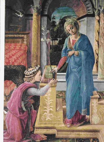 LAMINA 6619: Filippo Lippi Anunciacion