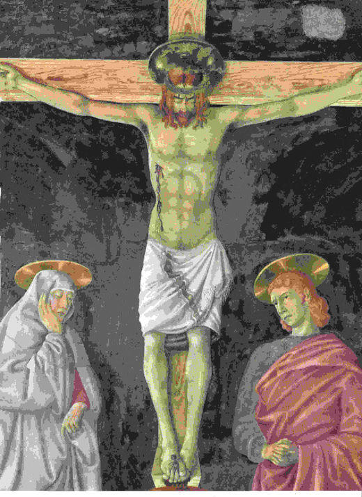 LAMINA 6622: Andrea del Casagno Crucifixion