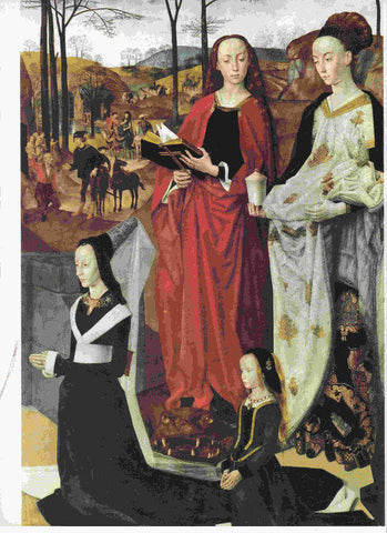 LAMINA 6626: Hugo van der Goes Triptico Portinari