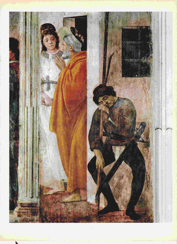 LAMINA 6635: Filippino Lippi Liberacion de San Pedro