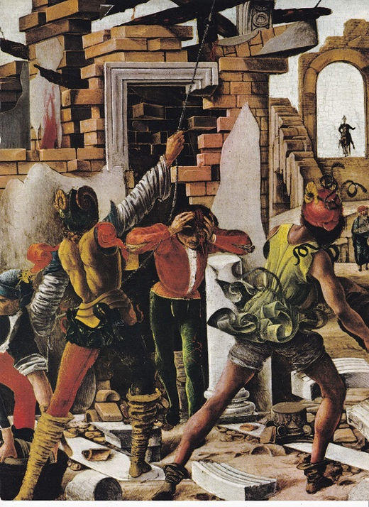 LAMINA 6646: Ercole de Roberti Milagros de San Vicente Ferrer
