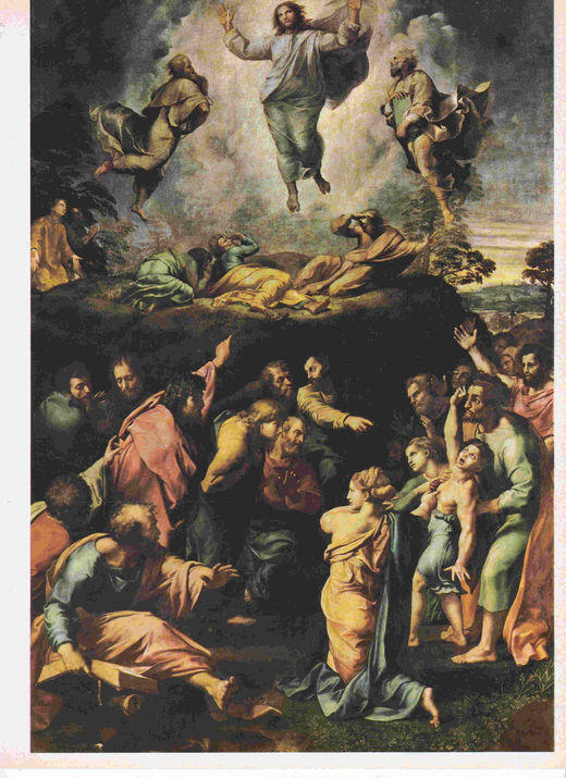 LAMINA 6656: Rafael La transfiguracion