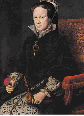 LAMINA 6659: Anthonis Mor o Antonio Moro La Reina Maria de Inglaterra