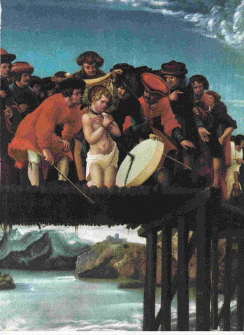 LAMINA 6667: Albercht Altdorfer Martirio de San Florian